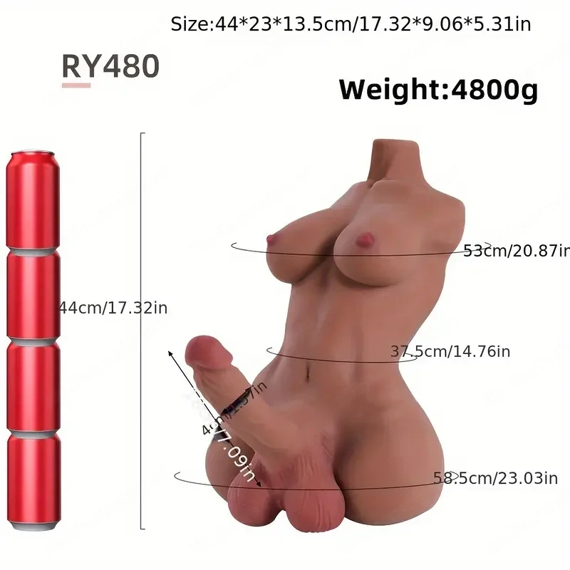 Shemale Sex Doll Torso Realistic 