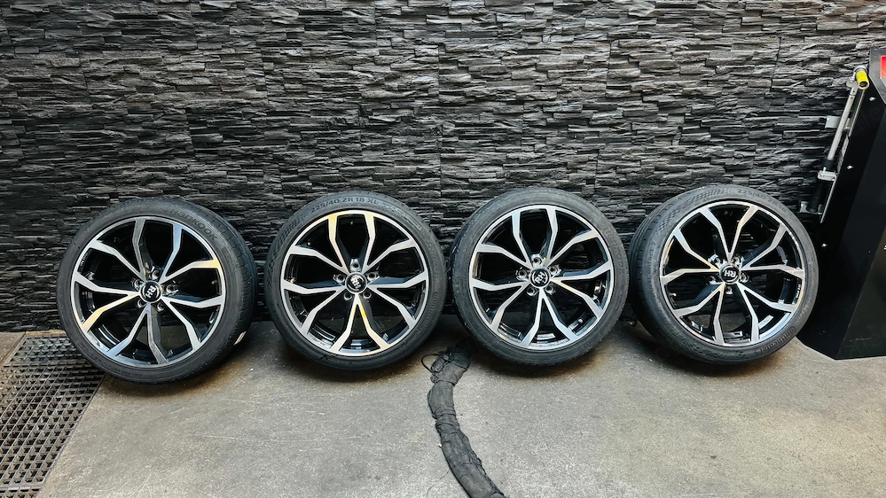 RH DF808 8x18 ET45 5x112 KBA48558 Alufelgen VW Audi Mercedes uvm