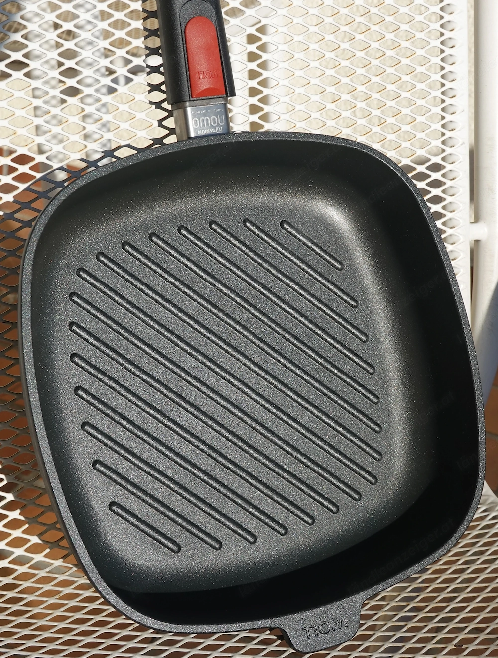 Woll Grill-Pfanne, 28cm x 28cm, inkl. Deckel 