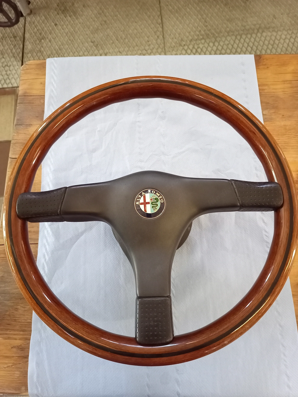 Holz Lenkrad f. Alfa