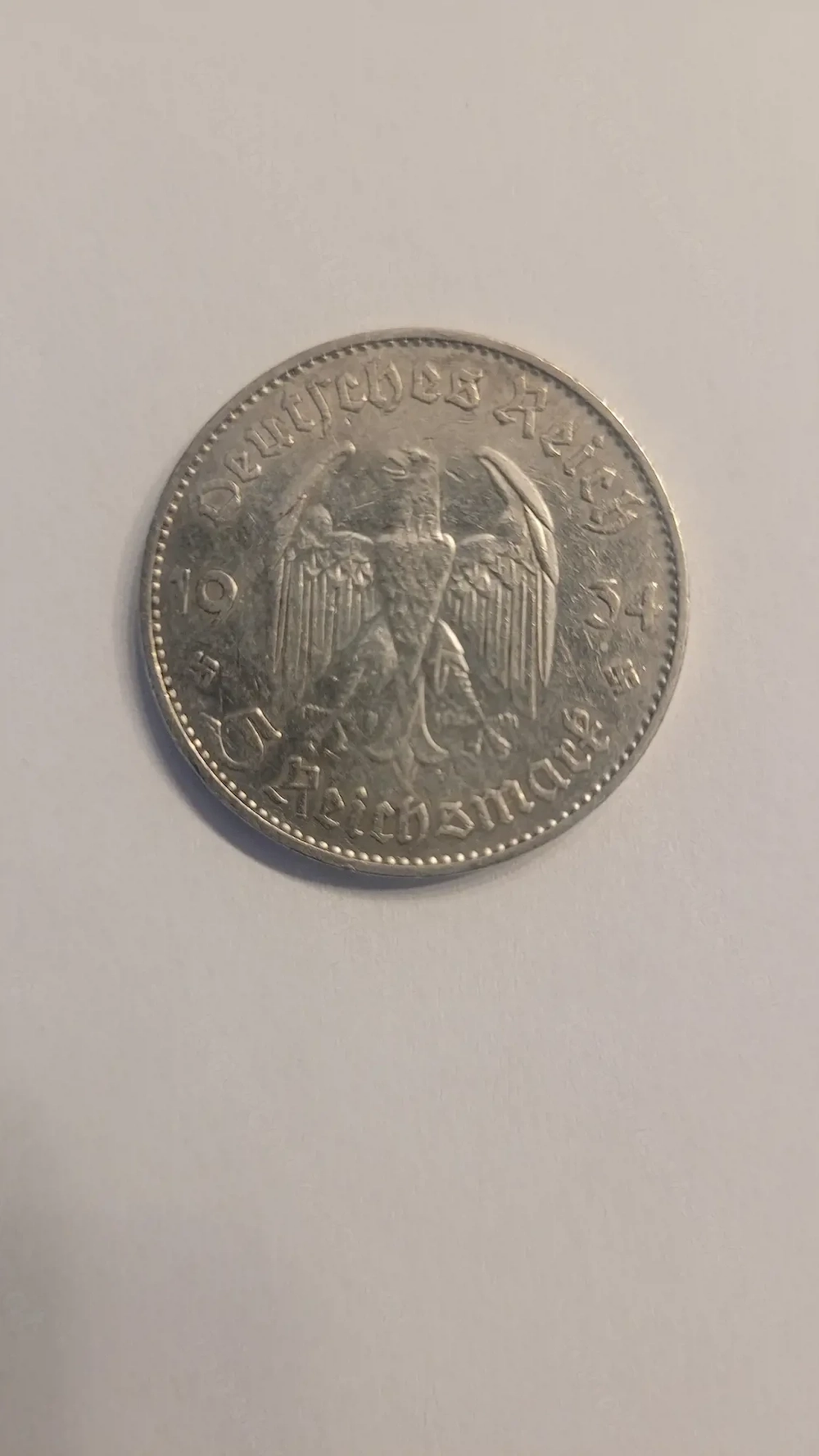 5 Reichsmark im Set 1934 und 1935