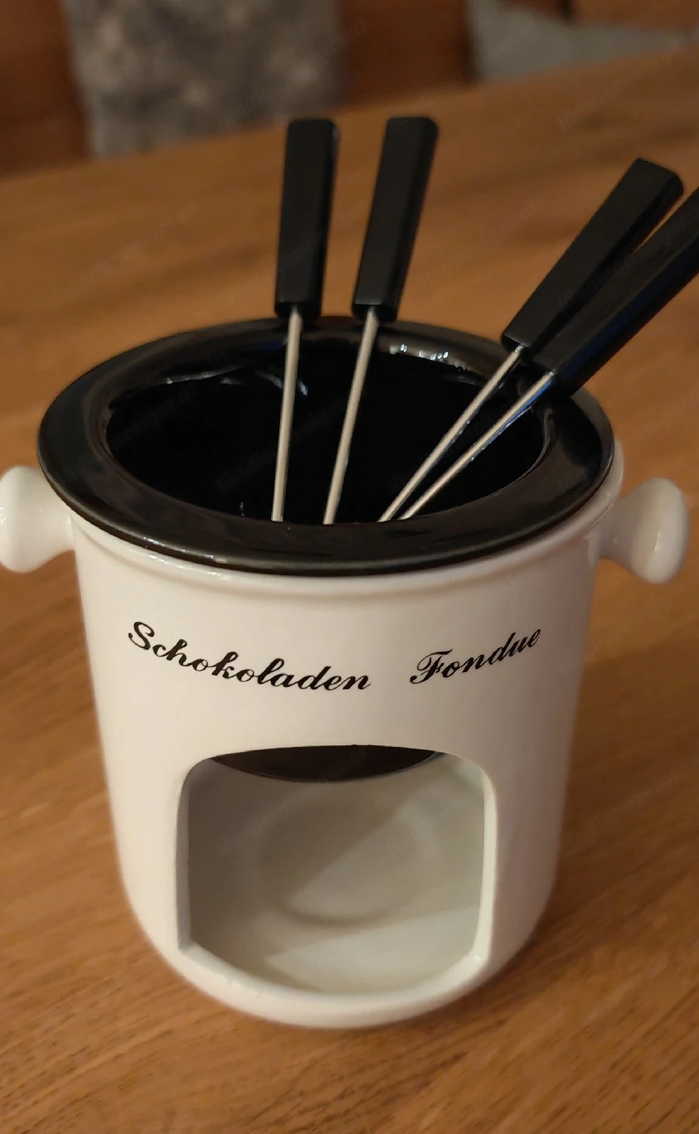 Schokoladen Fondue-Set