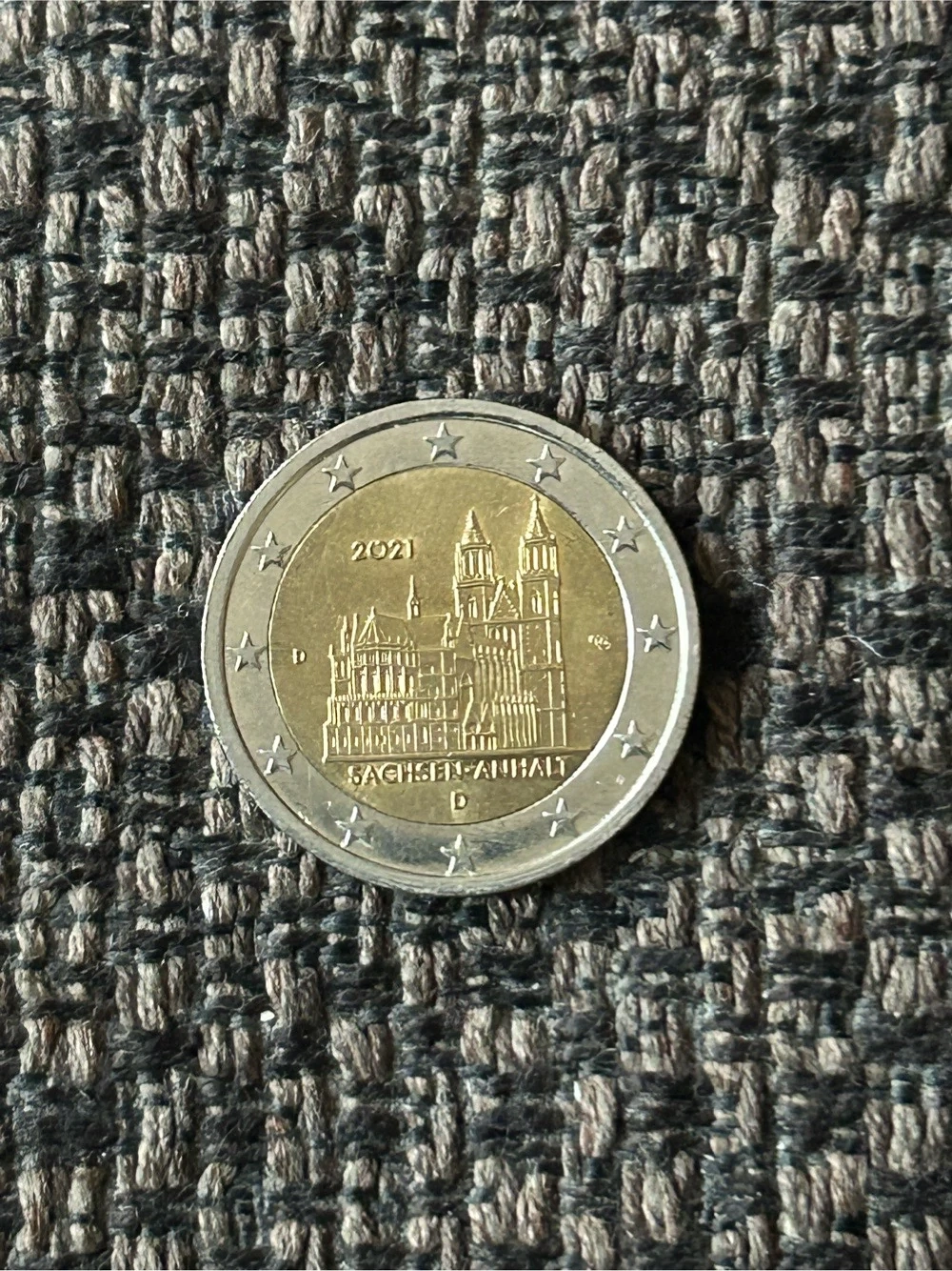 2 Euro Umlaufmünze Deutschland 2021-D