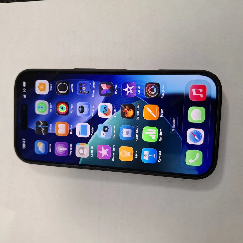 APPLE iPhone 17, 256 GB, Nebelblau, Dual SIM