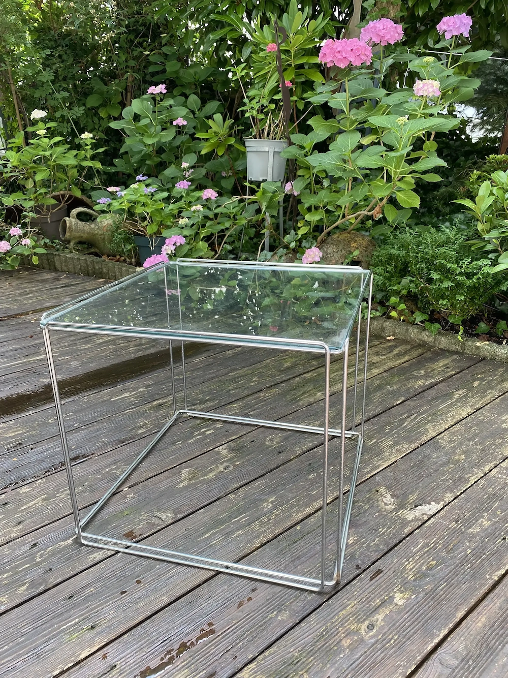 Beistelltisch Glas