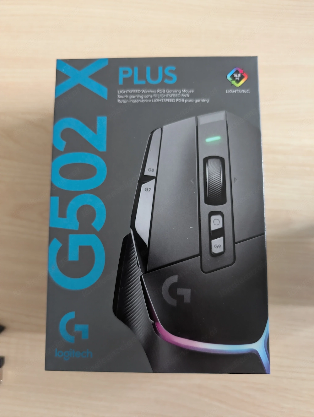 Logitech G502 X Plus Wireless Gaming Maus
