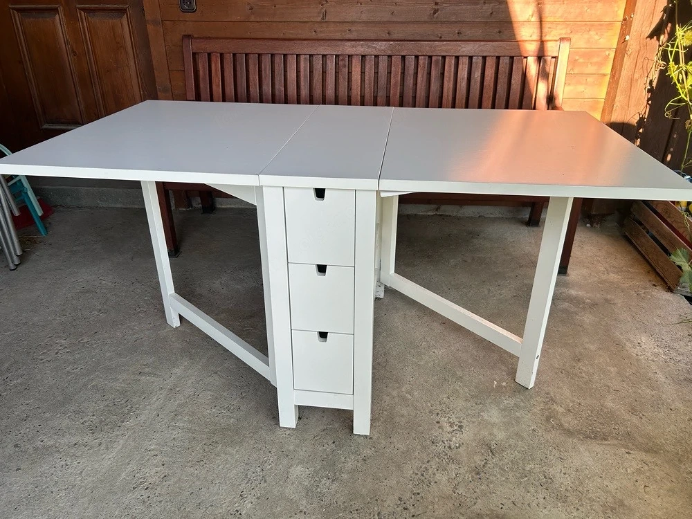 ikea Norden Tisch beidseitig ausklappbar
