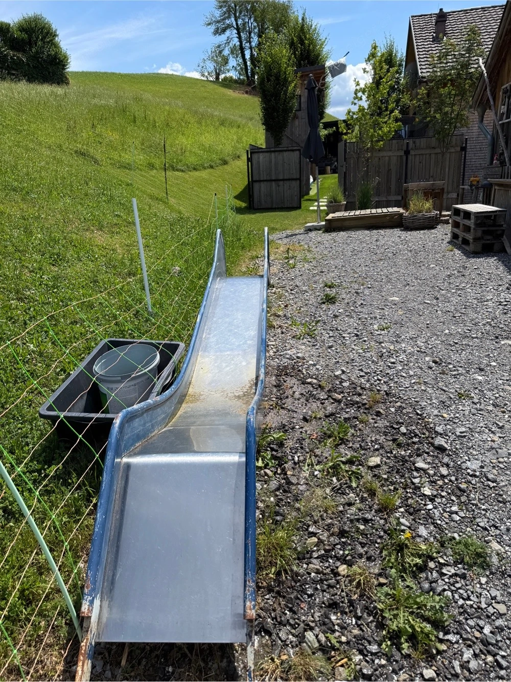 Rutsche Metall