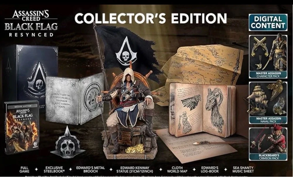 Assassin's Creed Black Flag Resynced - Collector Edition - [Xbox Series X]