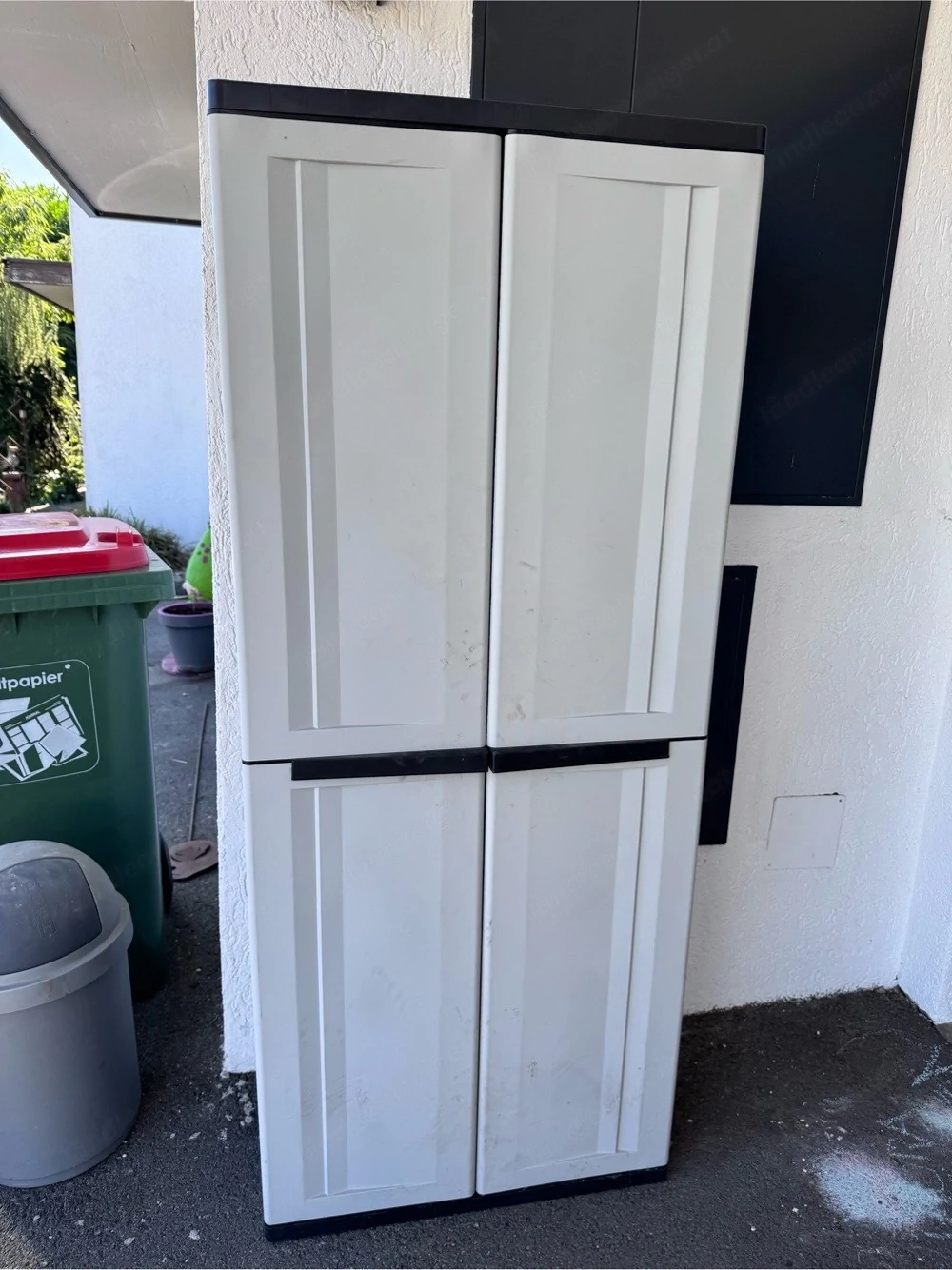 2x Kunststoffschrank