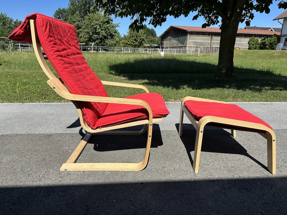 Stillstuhl Ikea mit Polster