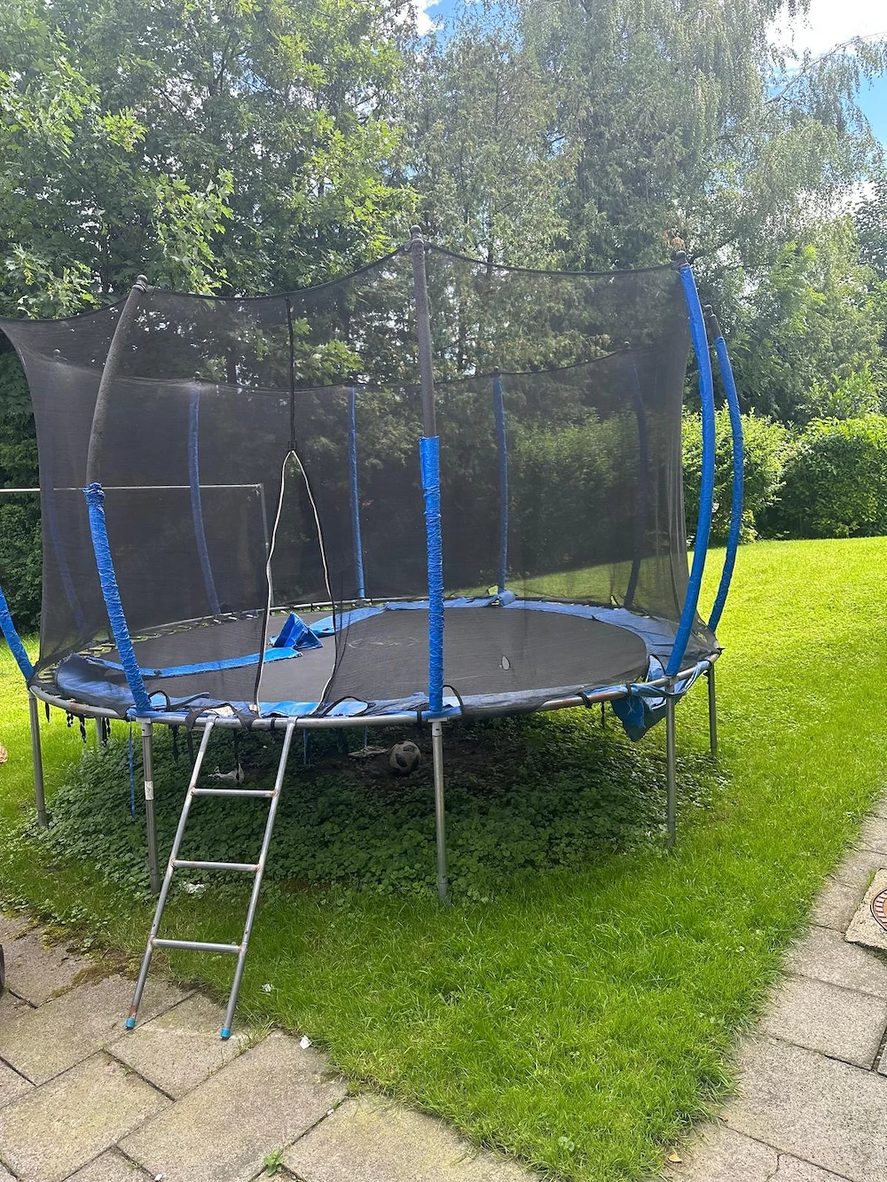 Trampolin zum verschenken