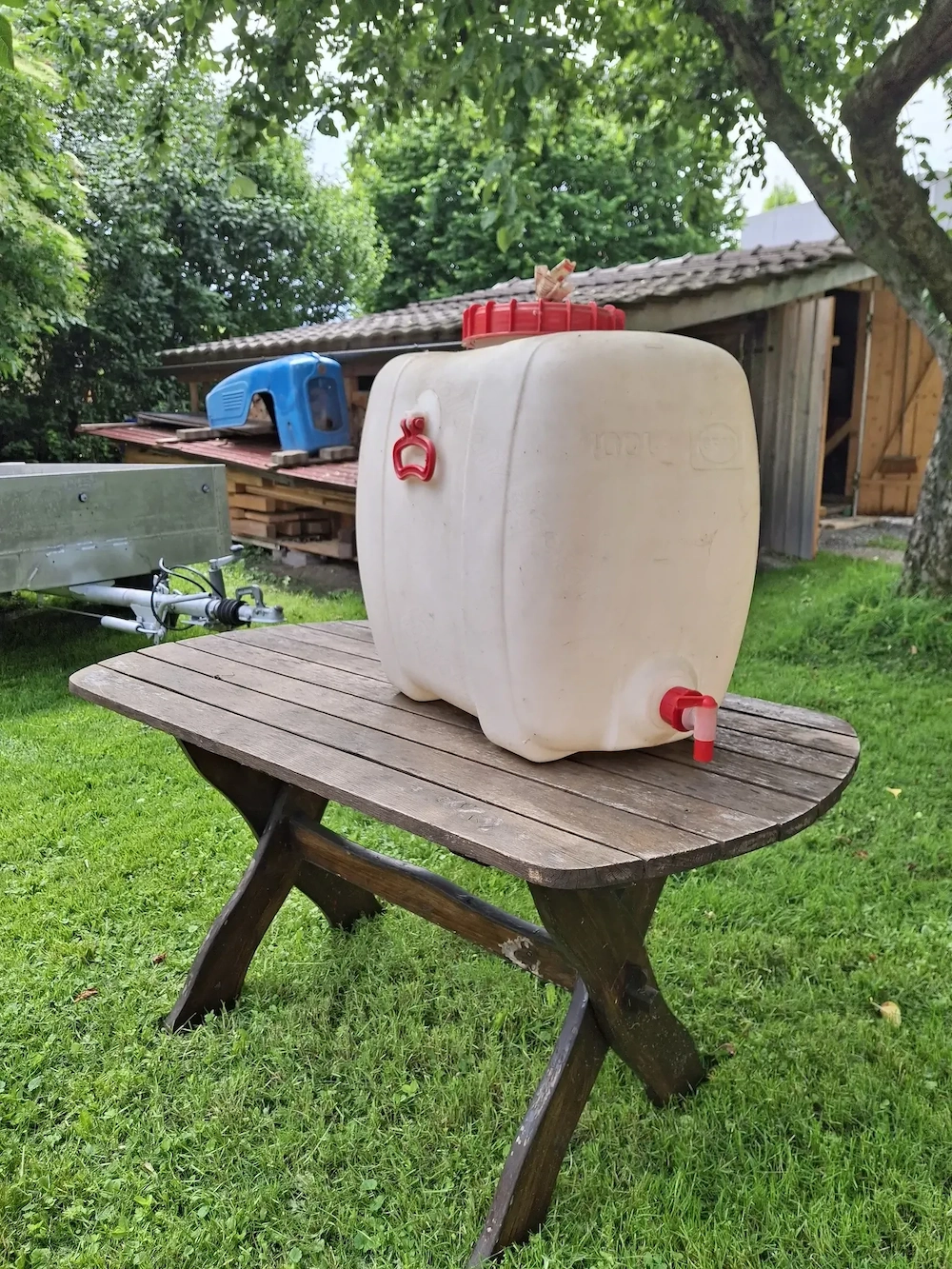 PVC Mostfass zu verkaufen