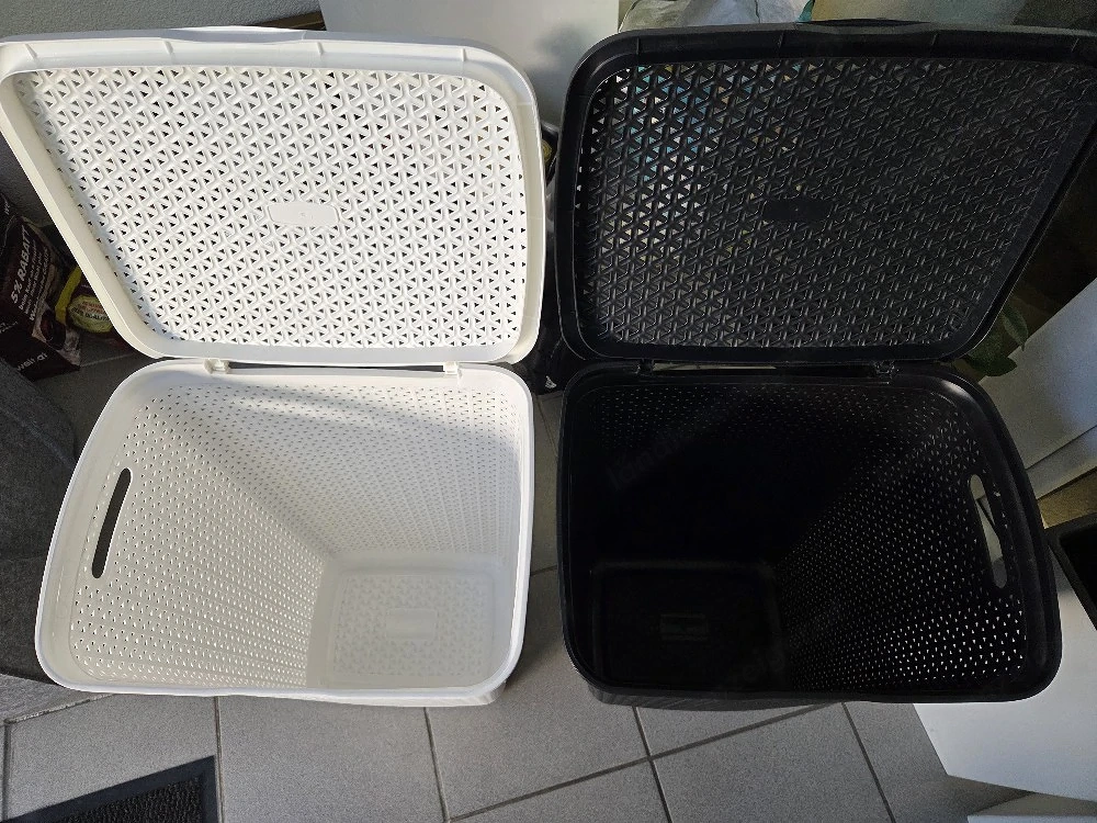 2 große Wäschekörbe - Set