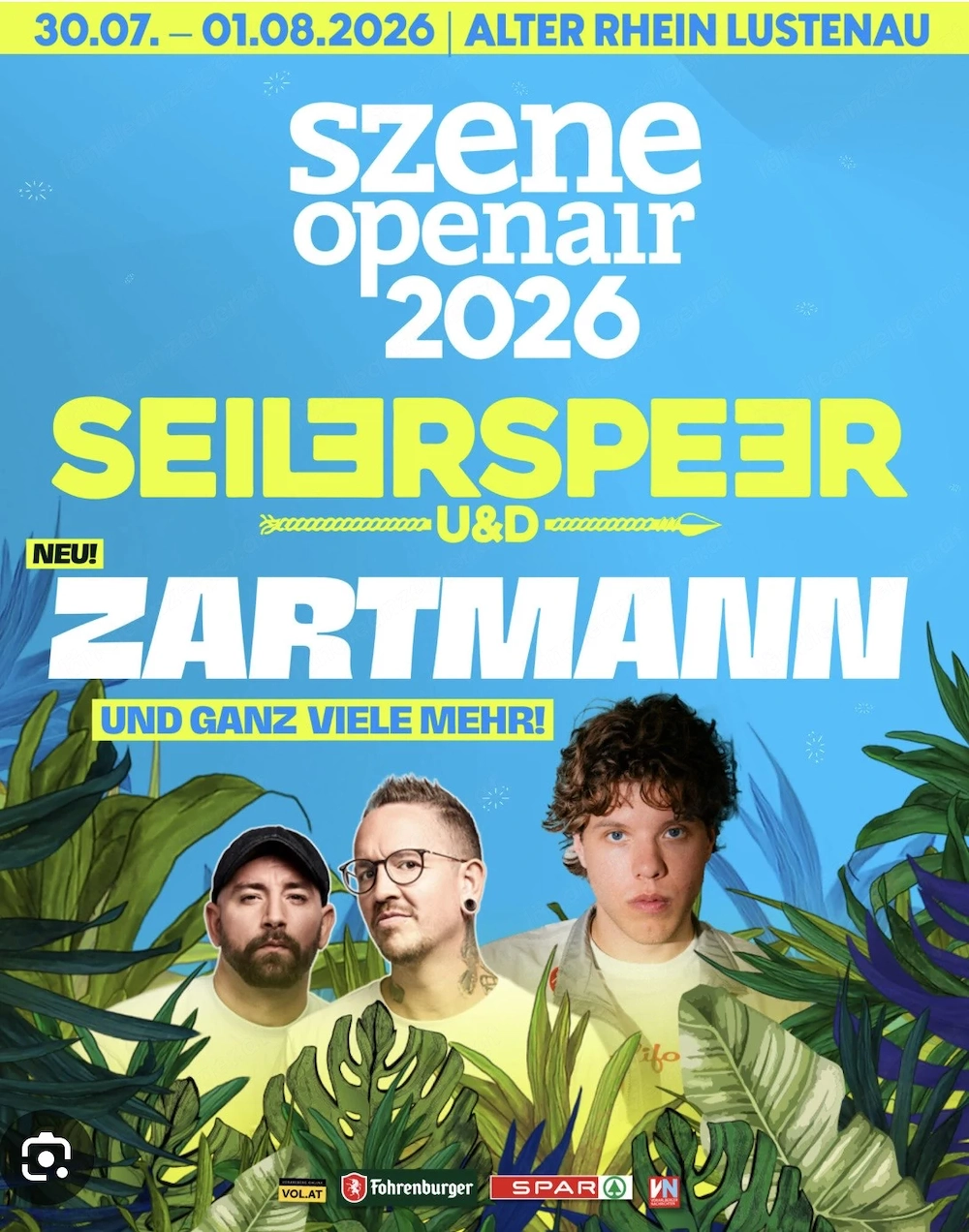 Verkaufe Szene Openair Karten
