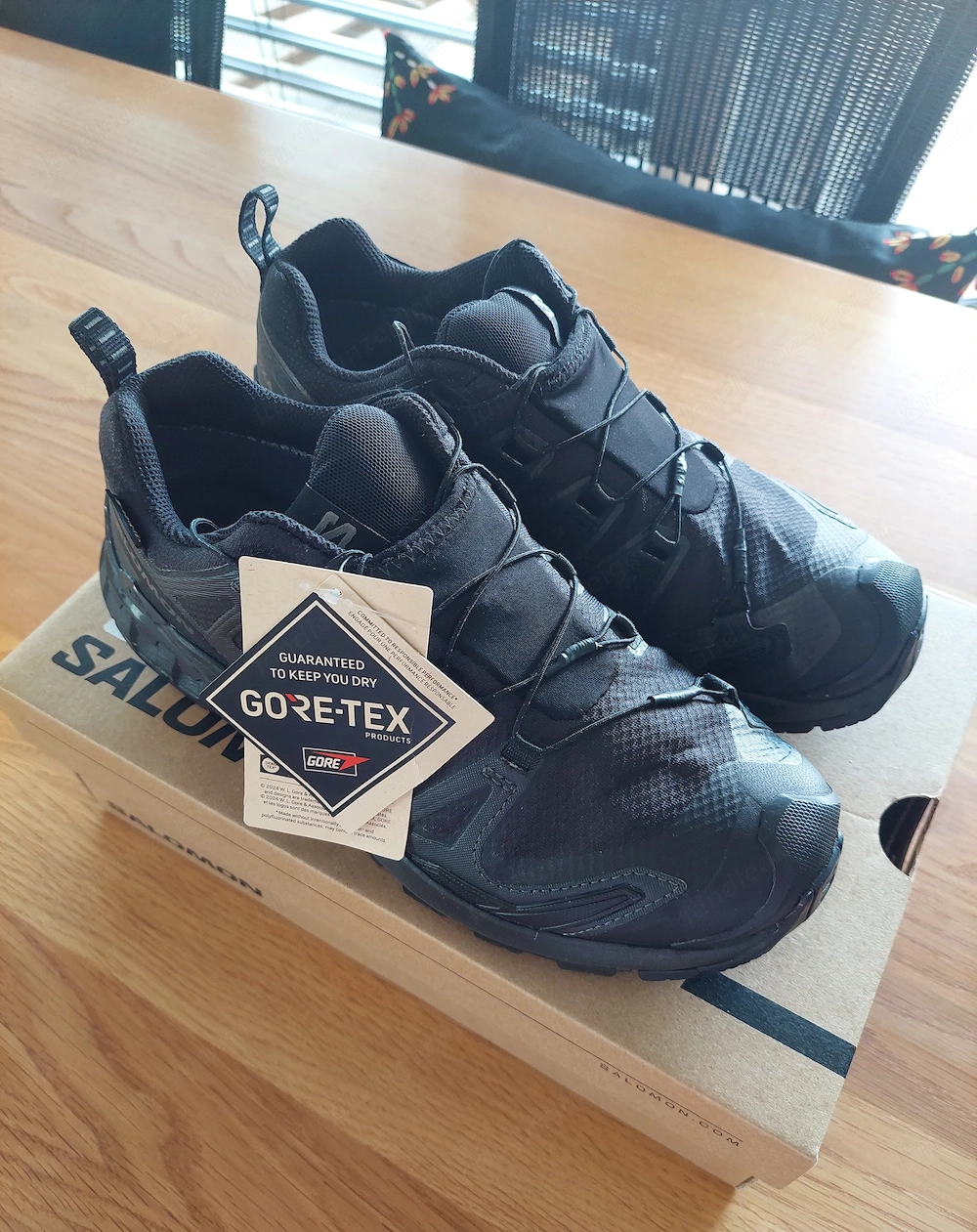 Salomon GORE TEX Schuhe Damen NEU Gr 39 1 3 schwarz