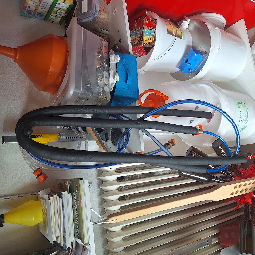 Gärbehälter zum Bierbrauen und Druckgärtank mit Kühlung