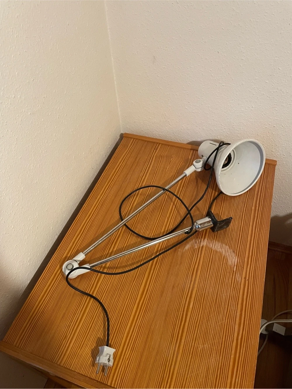 Gelenklampe weiß