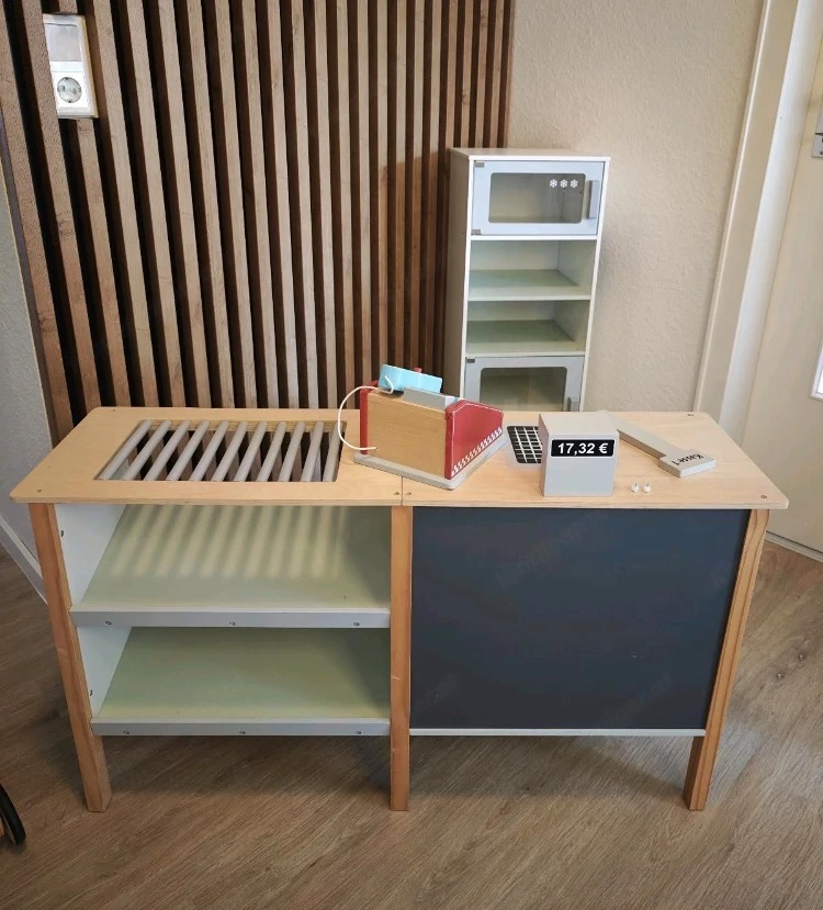  Kinder Kaufladen mit Kühlschrank 