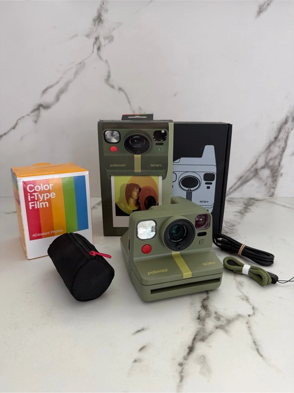 Polaroid Now+ Gen 2 Sofortbildkamera - Waldgrün
