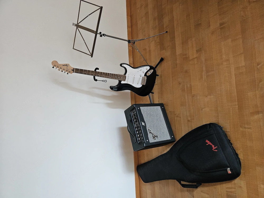 E-Gitarre mit Verstärker