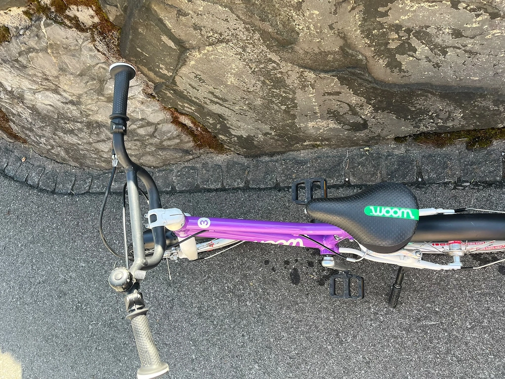 Kinderfahrrad Woom 3 Lila 