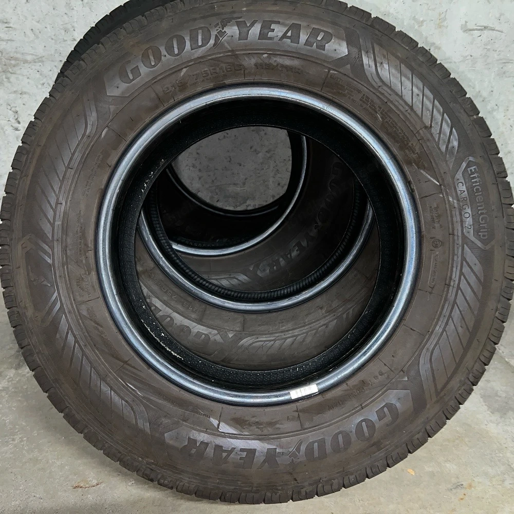4x goodyear sommerreifen 215 75 16c 111 113R