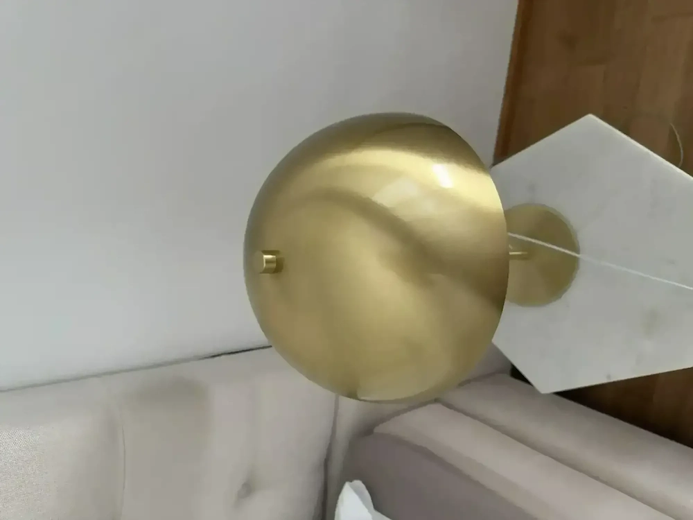 Tischlampe Gold