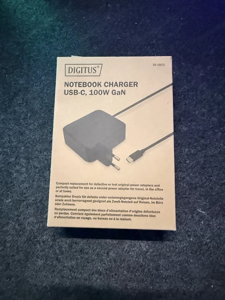 Digitus USB-C Notebook Ladegerät 100W GaN | DA-10072 | Wie neu in OVP