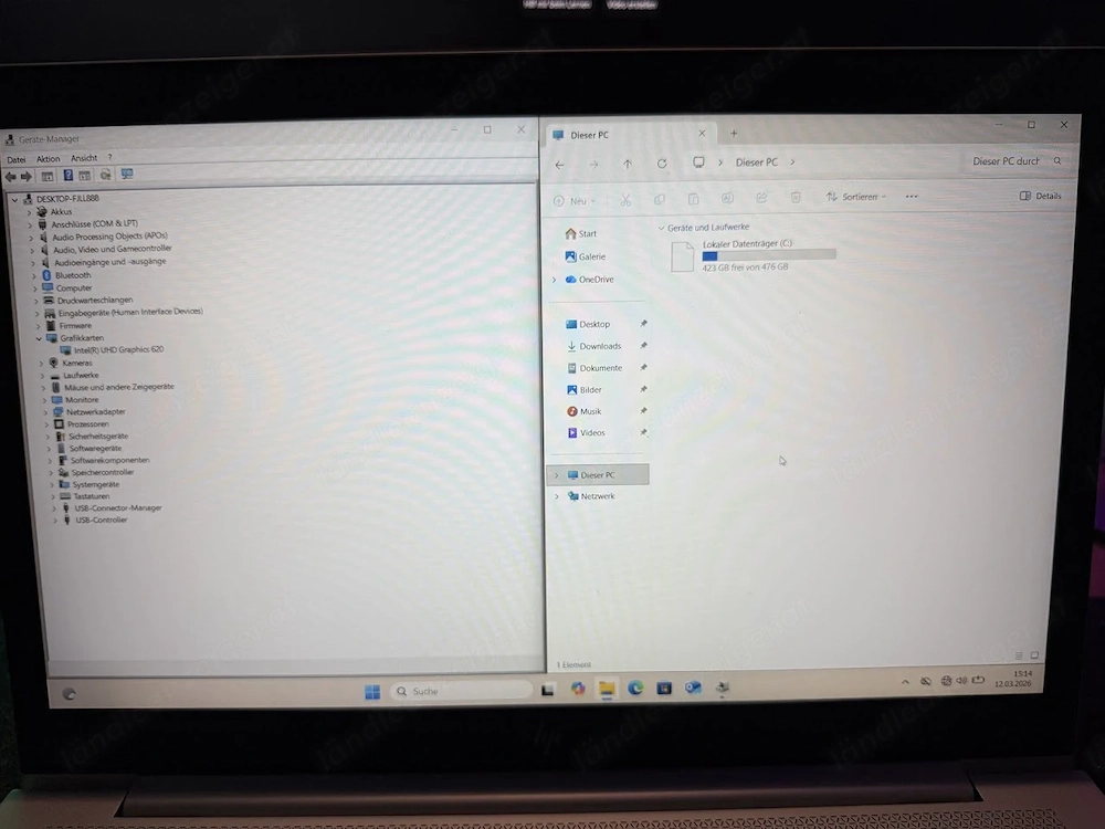 HP EliteBook 850 G6 | 15.6" | i5-8365U | 16GB RAM | 512GB SSD | Top Zustand