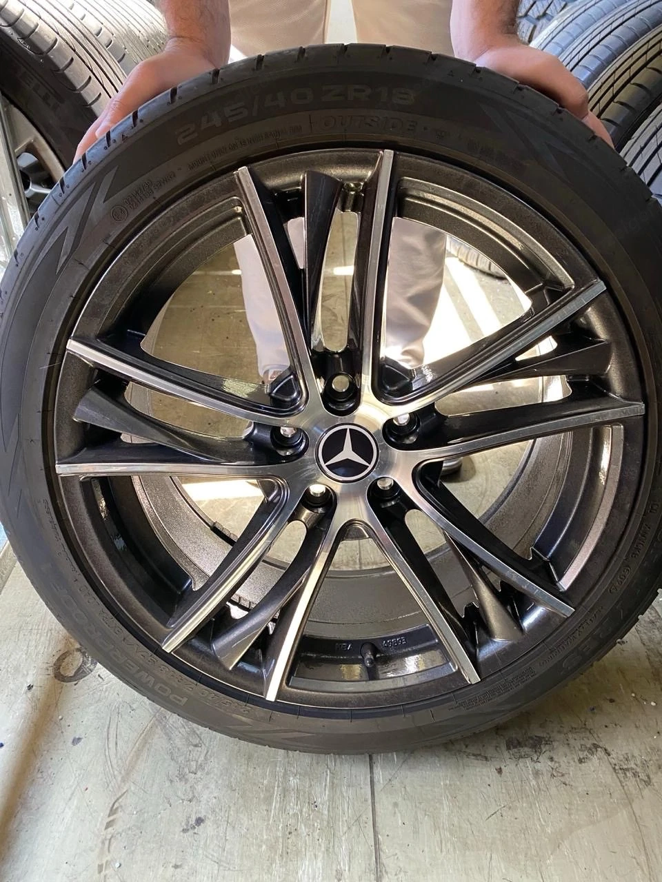 VW Audi Mercedes 18 Zoll Alufelgen Bavaria 8,5Jx18 ET35 5x112