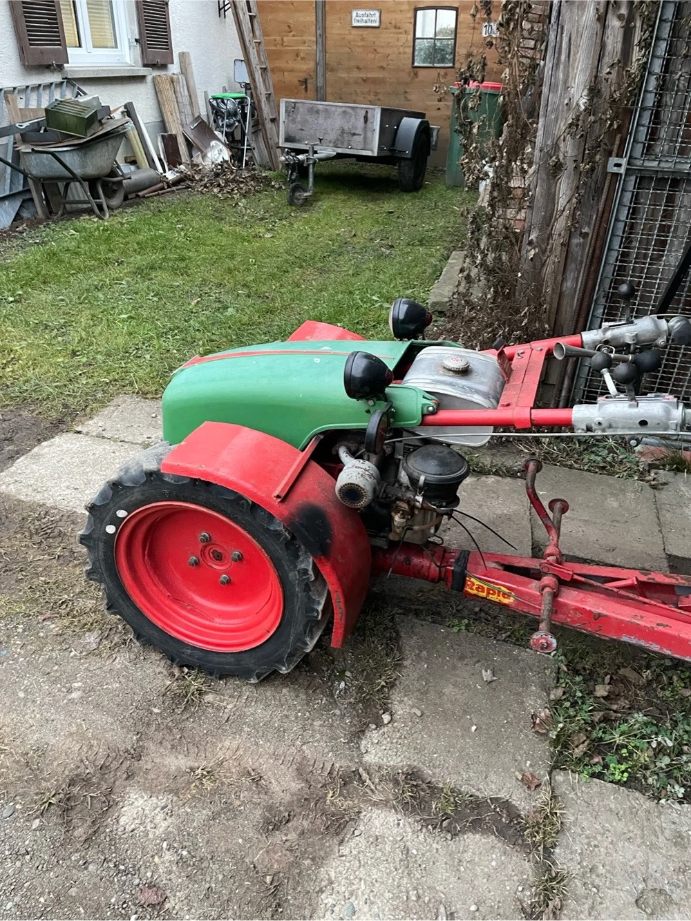 Rapid 606 Einachsschlepper