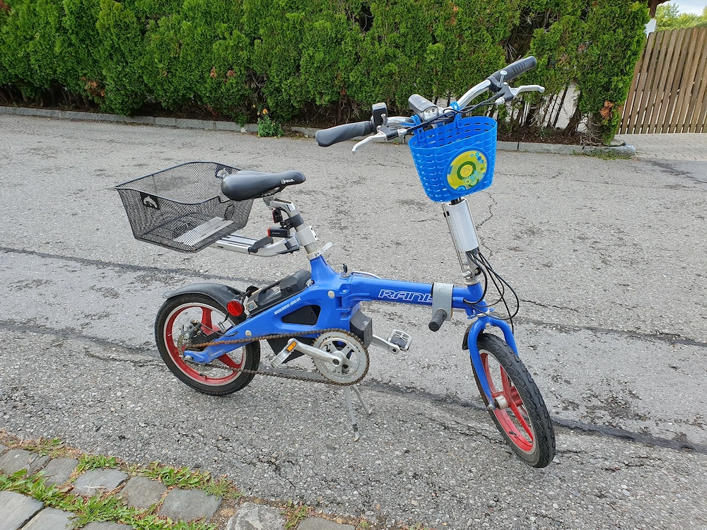 E bike klappbar mit neuem Akku