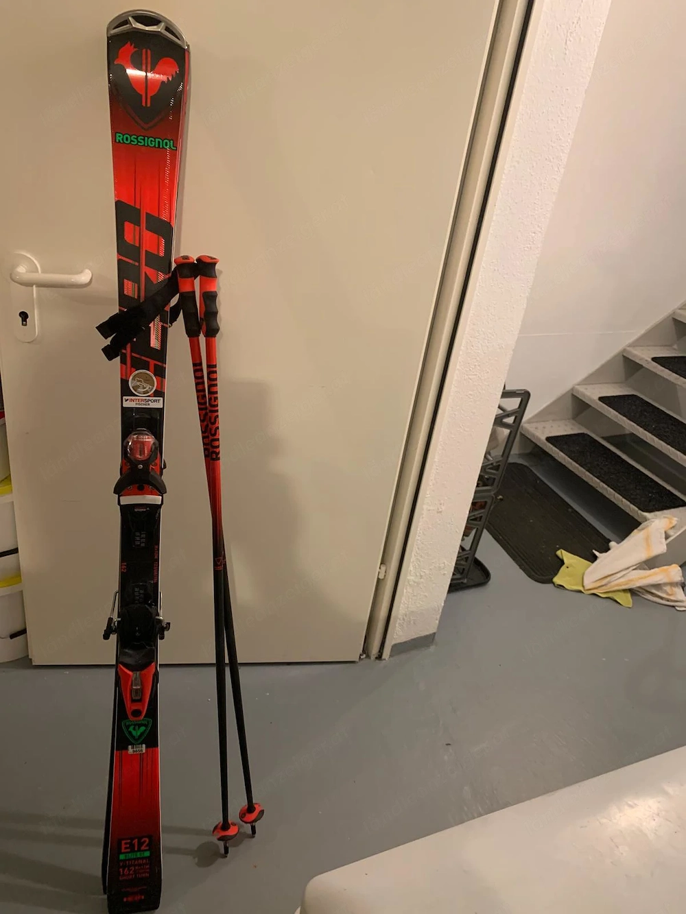 Rossignol Ski + Stöcke neu