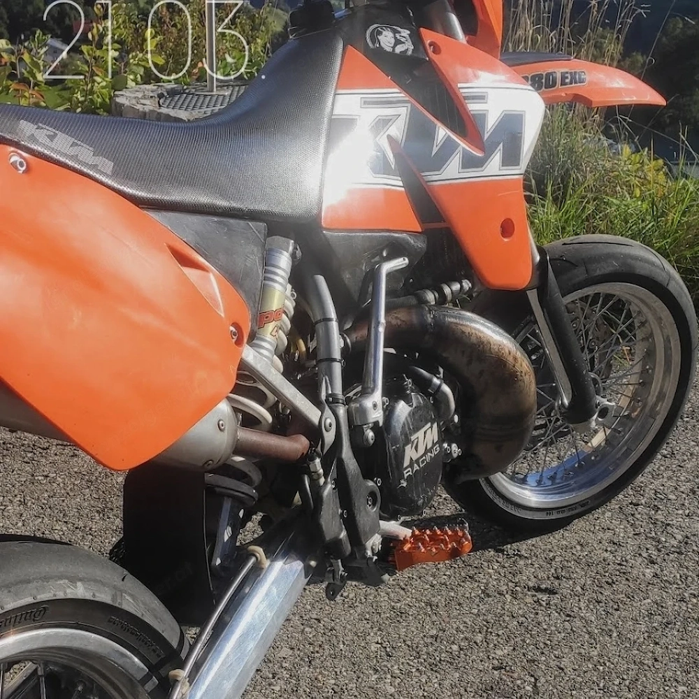 KTM 380 2T offen, neuwertig