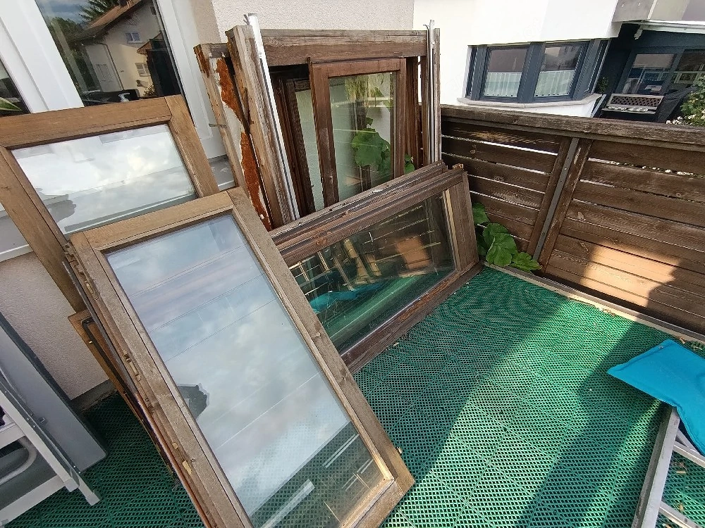 Terrassentür und Fenster