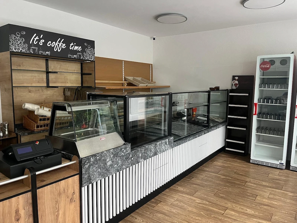 Komplette moderne Gastroeinrichtung   Imbiss   Café   Take Away zu verkaufen
