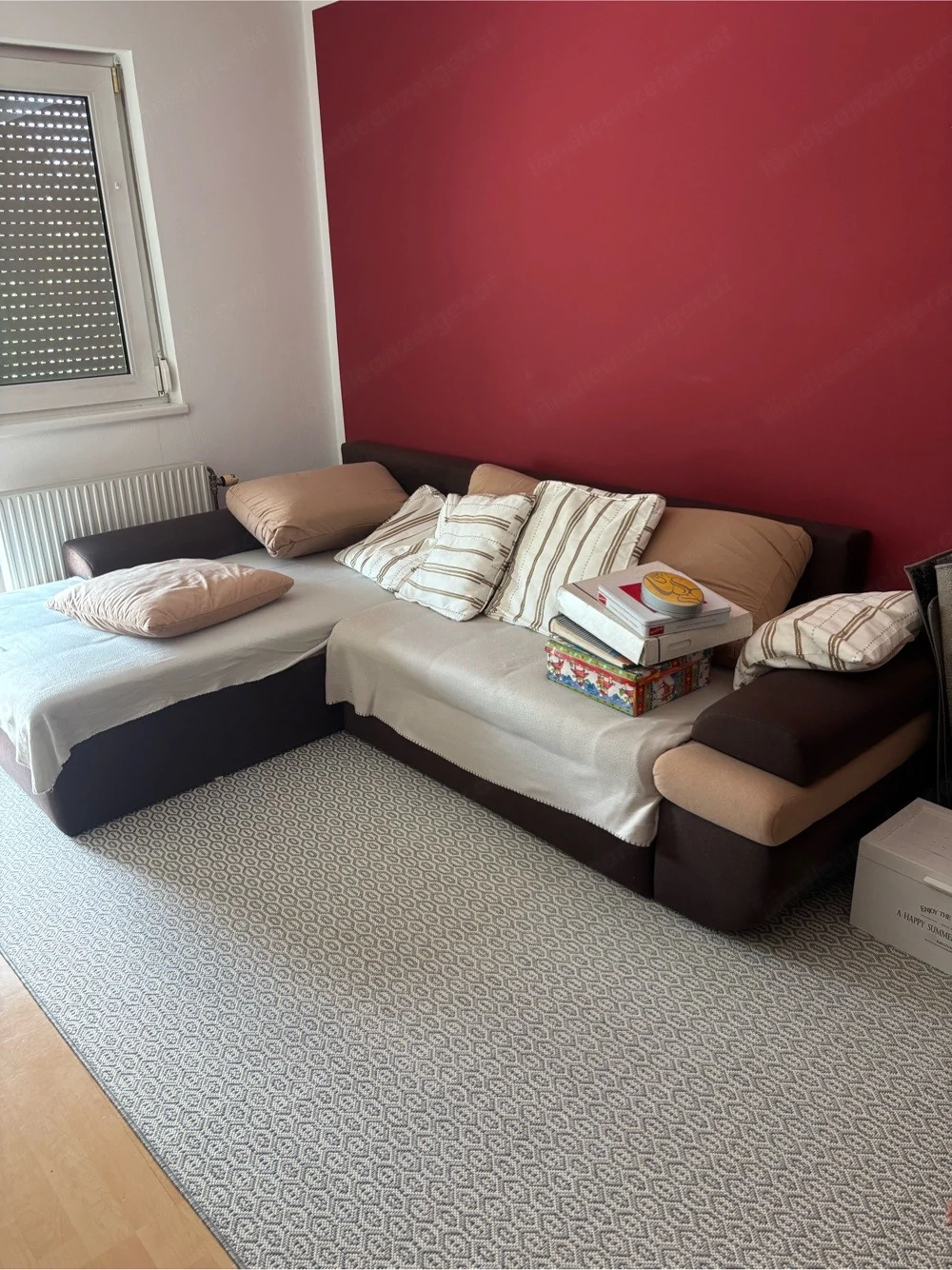 Couch mit deko