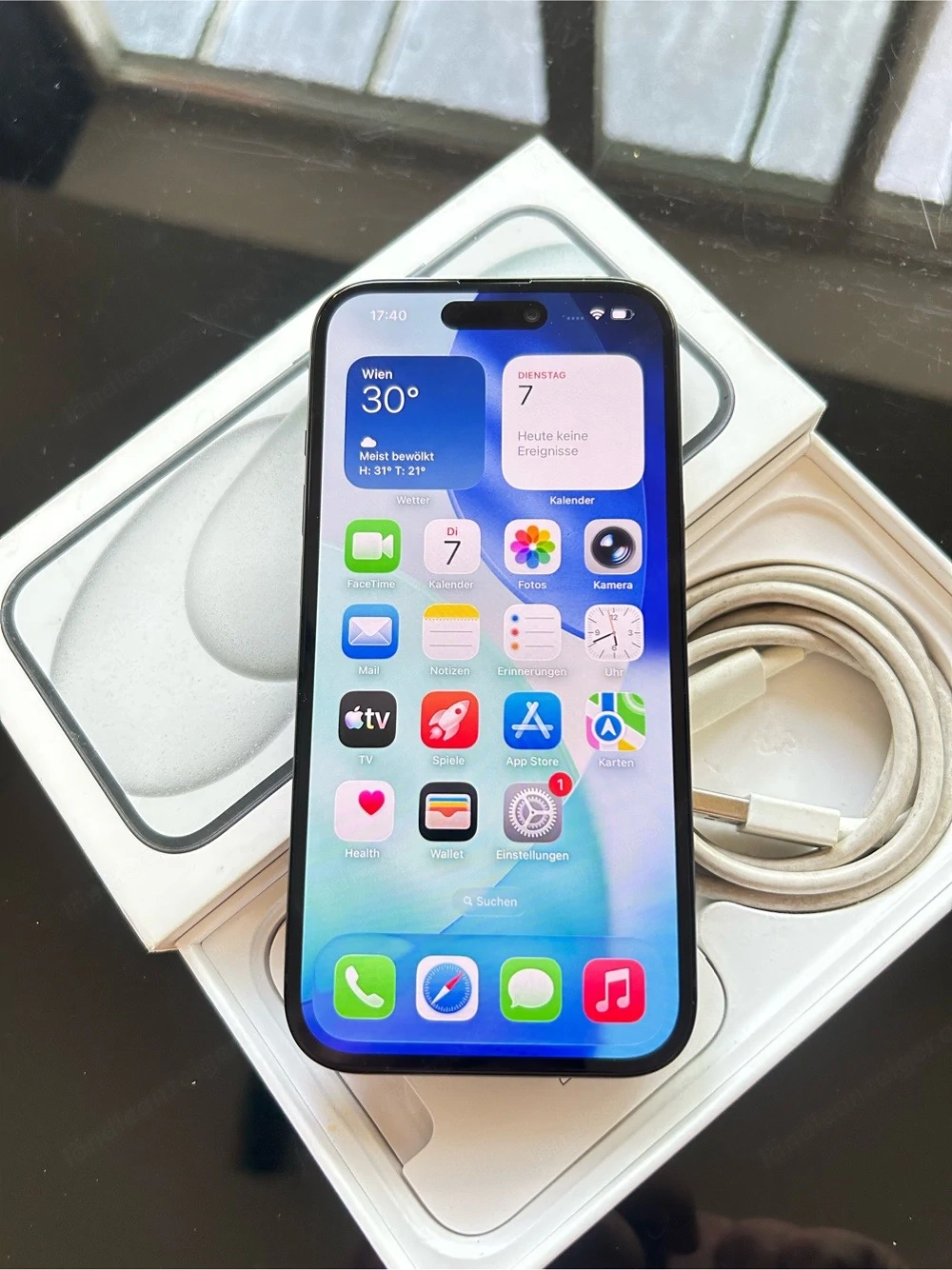 iPhone 15 schwarz