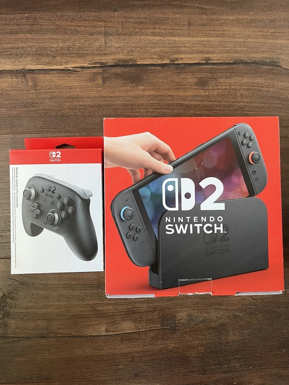 Nintendo Switch 2 wie neu + 4 Spiele + Pro Controller + Tasche