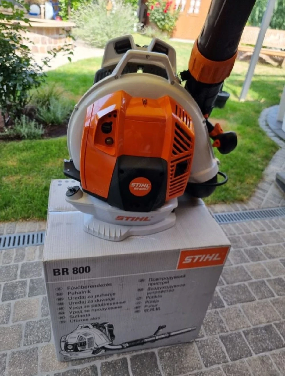 neues Stihl BR 800 Laubgebläse 