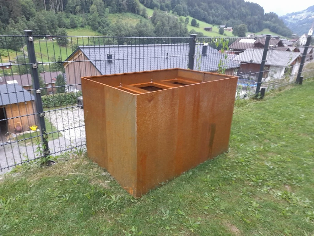 Hochbeet Rostoptik