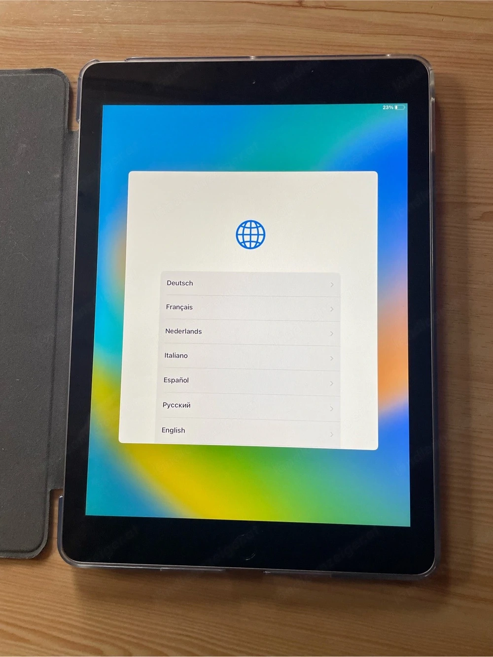 Ipad in Silbergrau