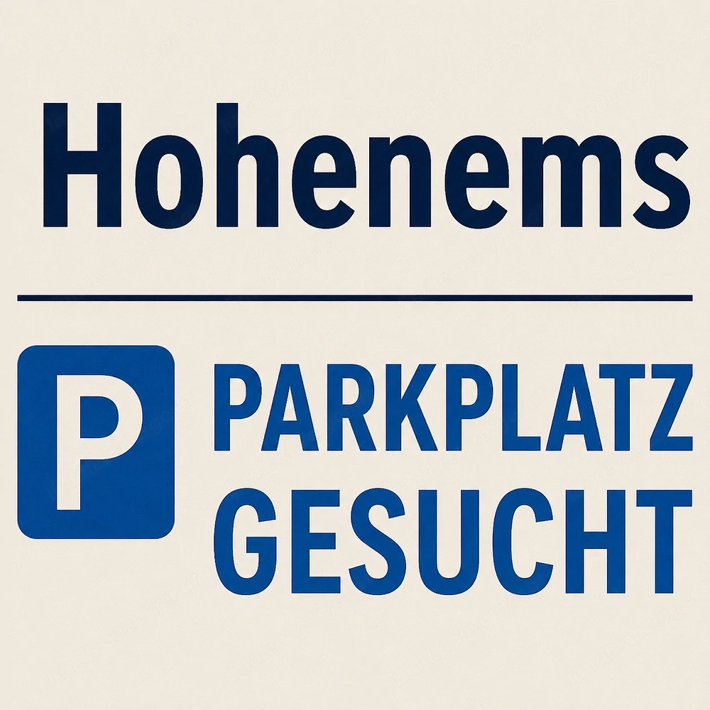 Parkplatz gesucht