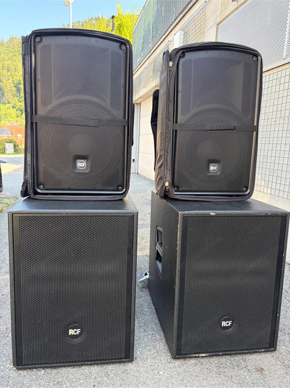 RCF Aktive Power-Set - 4.800 Watt