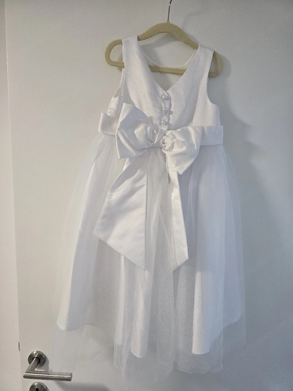Brautjungfernkleid weiß   Gr. 110   Wie NEU!