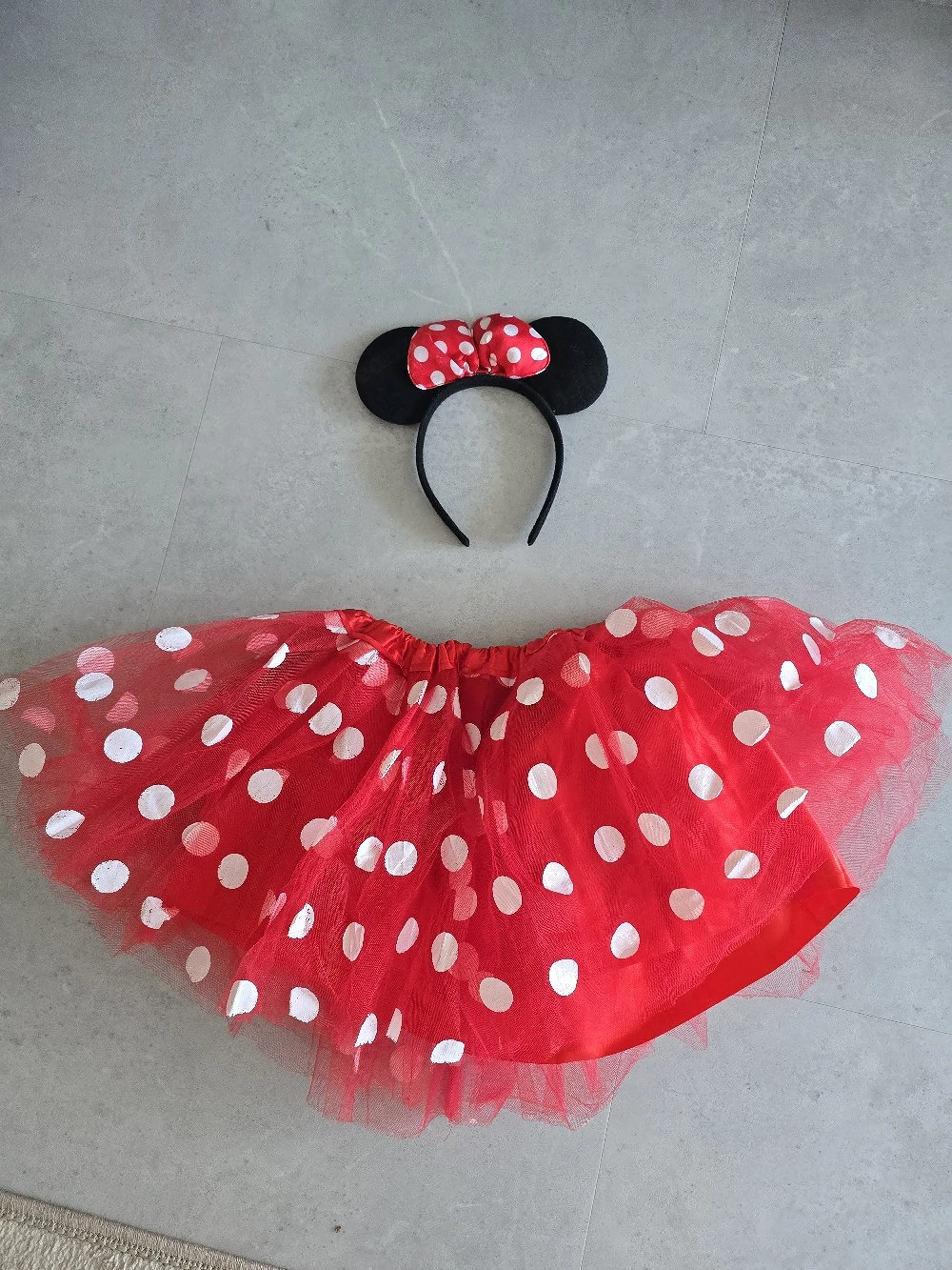 Süßes Minnie Maus Kostüm   Mäuschen Set für Kleinkinder (2-teilig)