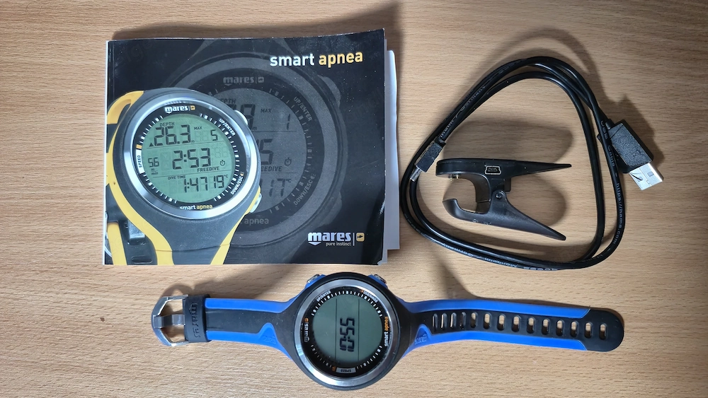 Tauchen Mares Smart Apnea Taucher-   Schnorchel-Uhr