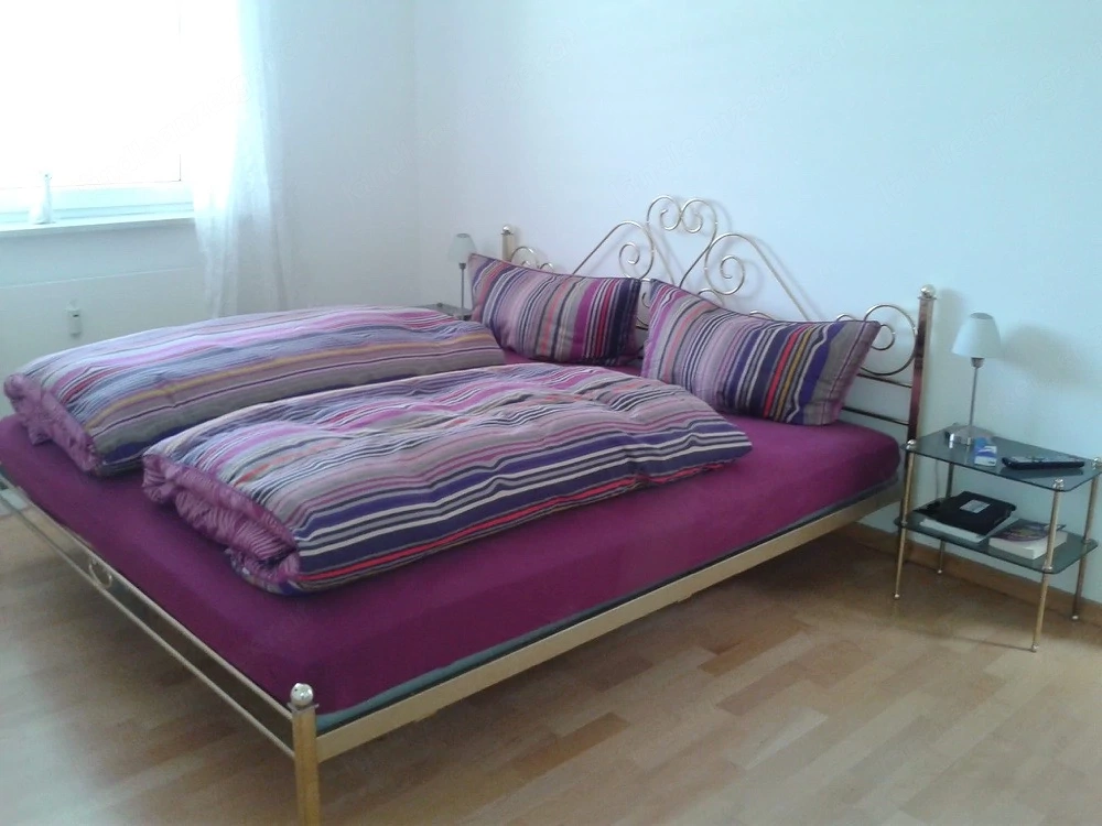 Messing Doppelbett