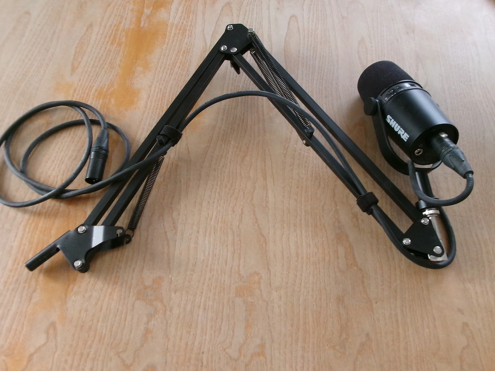 Shure MV7 Mikrofon,